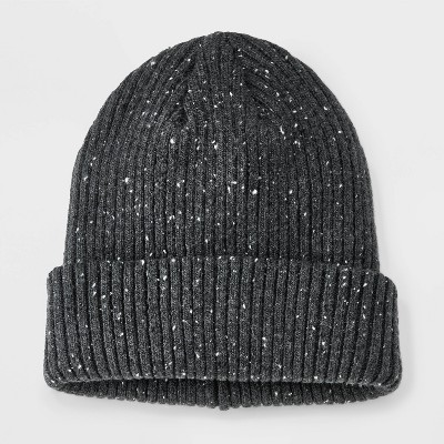 Men's Speckle Ribbed Beanie - Goodfellow & Co™