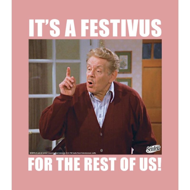 Men's Seinfeld Frank Costanza It's a Festivus for the Rest of Us T-Shirt, 2 of 6