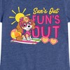 Girls' - Paw Patrol - Skye Suns Out Funs Out Fitted Short Sleeve Graphic T-Shirt - 2 of 4
