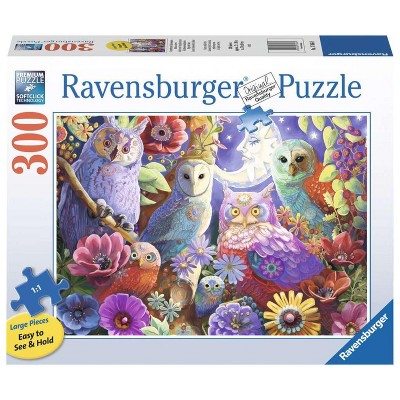 Ravensburger Night Owl Hoot 300 Large Format Piece Puzzle 17466