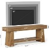 Lantine 63-Inch TV Stand for 55/60/65/70-Inch TVs, 2-Tier Wooden Entertainment Center, Media Console Table for Living Room, Bedroom - 3 of 4