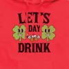 Men's - Instant Message - Lets Day Drink Graphic Fleece Pullover Hoodie - 2 of 4