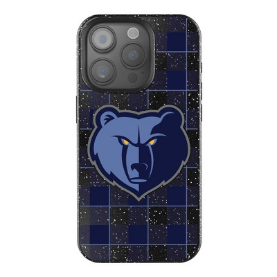 Keyscaper NBA Plaid Bling Cell Phone Case for iPhone 15 Pro