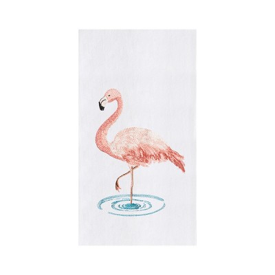 C&F Home Water Flamingo Flour Sack Kitchen Towel