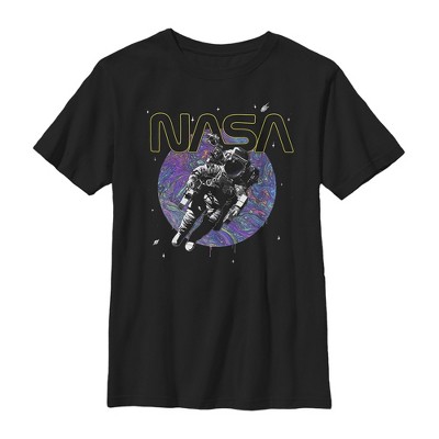 Boy's NASA Astronaut Space Swirl T-Shirt