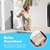 Joyfy Inflatable Pool Floats Chairs, Water Hammock Floating Lounge Adult, Tropical Leaves Beach Lake Floaties Lounger for Relaxing Swimming Party - 2 of 4