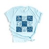 Simply Sage Market Nautical Chart Blue Short Sleeve Tee - 2 of 4