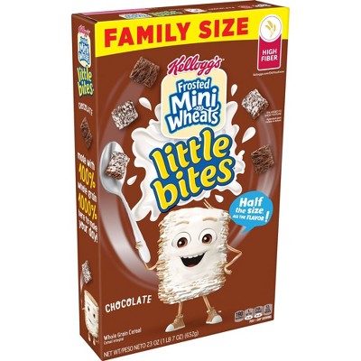 Frosted Mini Wheats Chocolate Breakfast Cereal - 23oz - Kellogg's