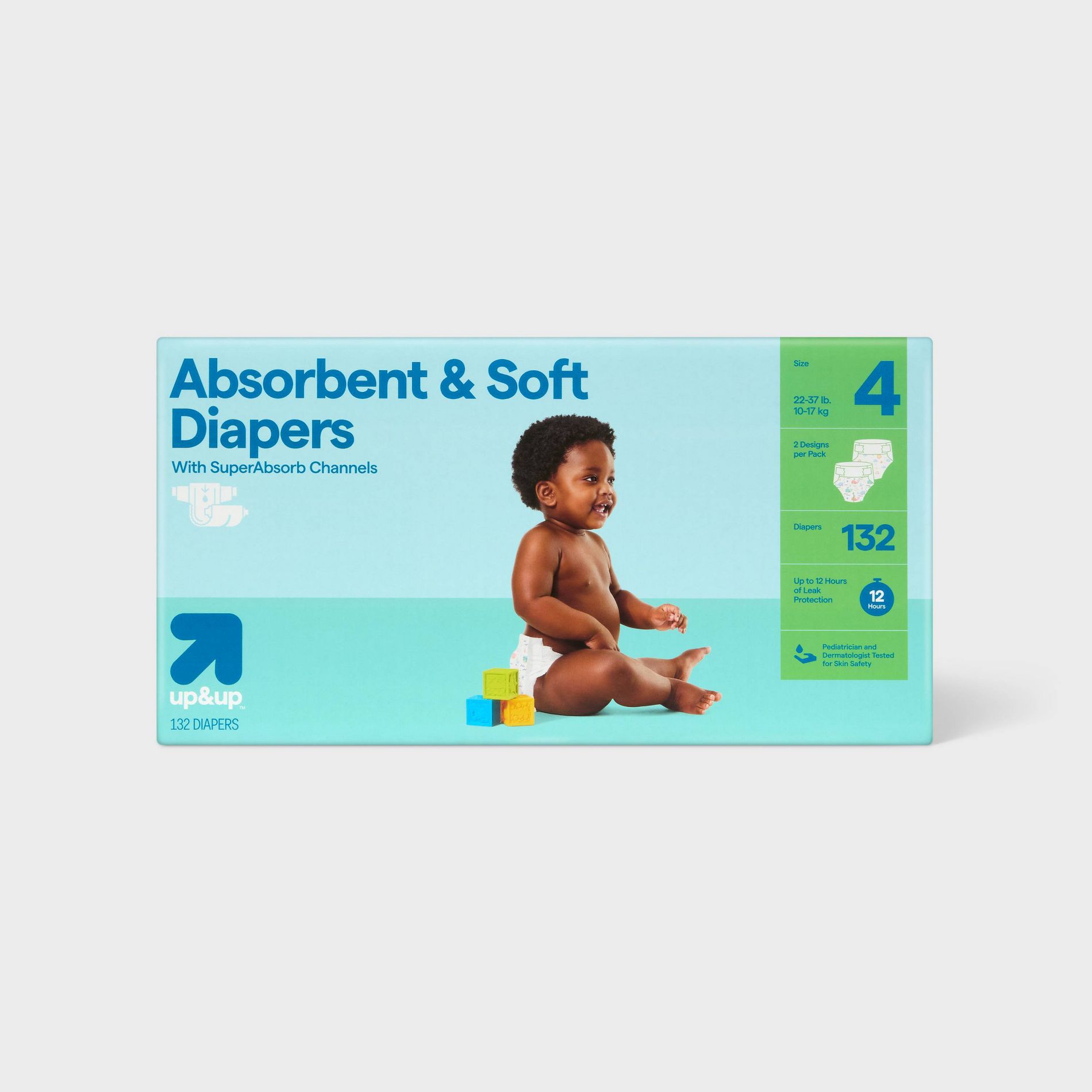 Disposable Diapers - Size 4 - 132ct - up&up™