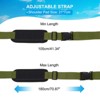 Unique Bargains Durable Portable Adjustable Carrying Beach Chair Straps - 2 of 4