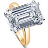 Pompeii3 Certified 10.05CT Emerald Cut Solitaire Diamond Engagement Ring 14k Gold Lab Created - Size 7 - 2 of 4
