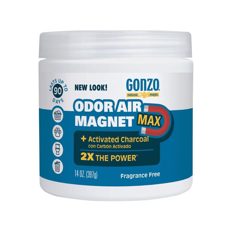 Gonzo Natural Magic Fresh Scent Odor Air Magnet 14 oz Gel, 1 of 2