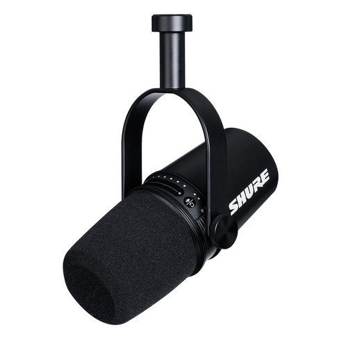 Shure Mv7 Xlr Usb Dynamic Podcasting Microphone Black Target