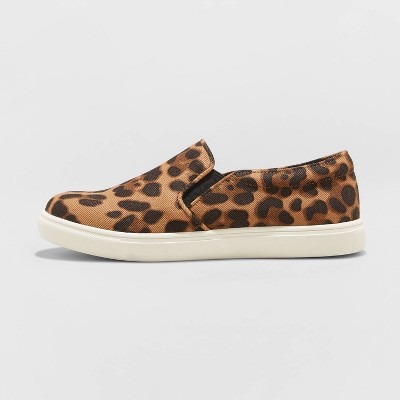 leopard print slip on sneakers target