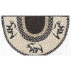 Earth Rugs Graphic Bear Slice Tread – Nature-Inspired Rustic Lodge Decor 18"x29" - 2 of 3