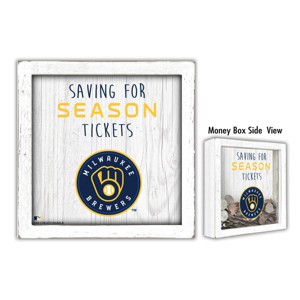 MLB Milwaukee Brewers Saving for Tickets Money Box - 1 of 3