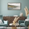 Americanflat Canvas Wall Art Featuring a Sandy Shore, Green Hills and Blue Ocean - Coastal Wall Art - 4 of 4
