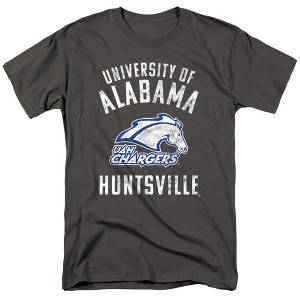 Men's Campus Lab University of Alabama Huntsville Official UAH Chargers Logo T-Shirt - 1 of 4