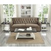 NicBex Modern Rectangle Wood Coffee Table Set of 3 with Open Storage Shelf for Living Room and Bedroom - 3 of 4