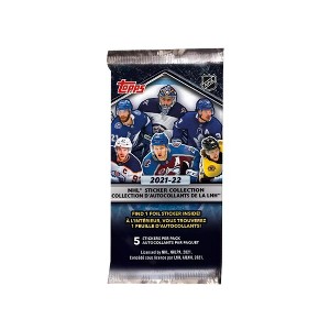 Topps 2021-22 Topps NHL Sticker Collection Box | 50 Pack Box - 1 of 3