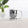 Crazy Dog Gen X Raised On Hose Water Lawn Dart Injuries and Parents Clueless Where We Were Mug Novelty Coffee Cup-11oz - 2 of 4