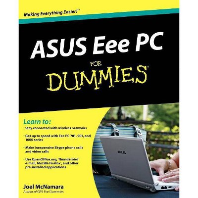 Asus Eee PC for Dummies - (For Dummies) by  Joel McNamara (Paperback)