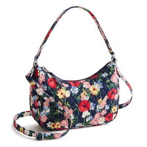 Vera Bradley Convertible Crescent Crossbody Bag : Target