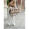 MKF Collection Genevieve Color Block Vegan Leather Women’s Duffle Bag by Mia K - 3 of 4
