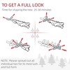 TopComfy Christmas Tree Stand 6FT Auto Open Tree with 1000 Branch Tips for Holiday Decor, Green, 43.3"*43.3"*70.9" - 4 of 4