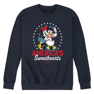 Men's - Disney - Americana Graphic Fleece Sweatshirt - 1 of 4