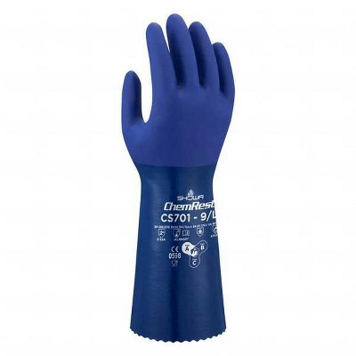 Showa  Glove,Chemical Resistat,Seamless Knit,PR CS701XXL-11