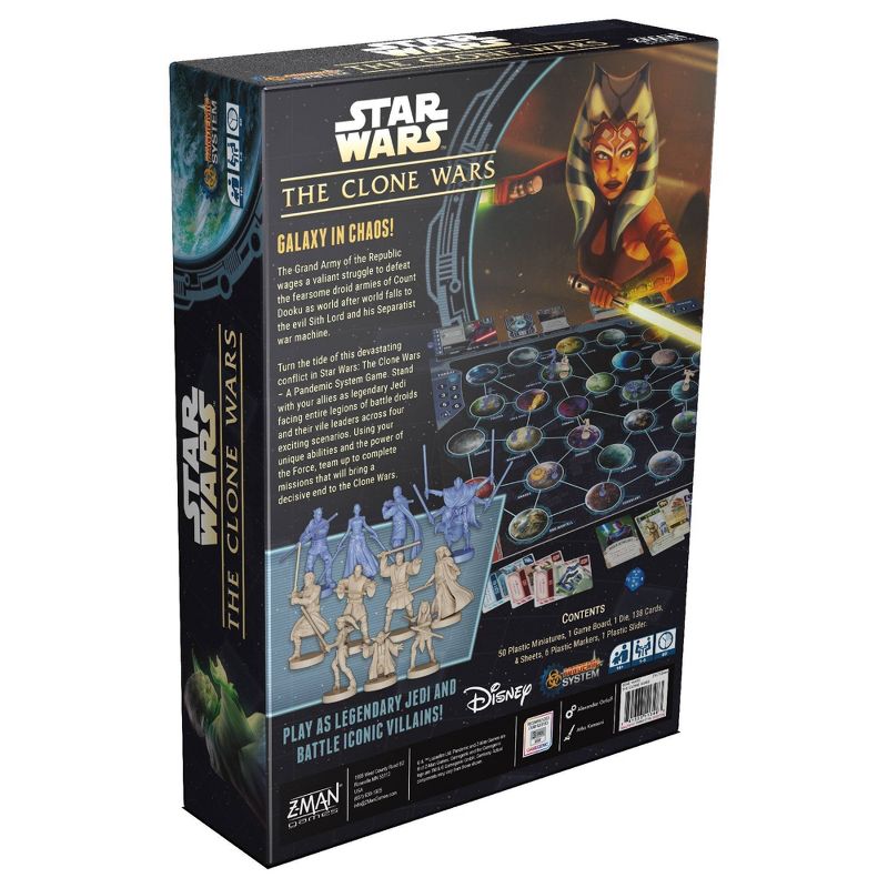 Pandemic Star Wars The Clone Wars Board Game, 4 of 7