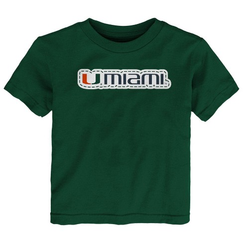 Ncaa Miami Hurricanes Toddler Boys Cotton T shirt Target