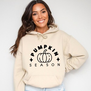 Simply Sage Market Pumpkin Season Pumpkin Puff Print Hoodie - 1 of 3