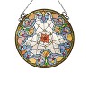 Chloe Lighting Norah Victorian Tiffany-Glass Window Panel 24" Tall - 2 of 4