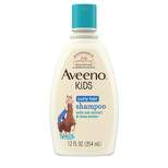 Aveeno Kids Curly Hair Hydrating Shampoo, Oat Extract & Shea Butter - Gentle Scent - 12 fl oz
