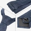 INSPIRE CHIC Men's Striped Regular Contrast Color Necktie - 3 of 4