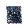 John Bead 1000-Piece 6mm (SS28) Black AB Acrylic Round Flat Back Rhinestones - 2 of 4