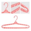 REGALWOVEN Non-Slip Plastic Adjustable Durable Clothes Hangers 10Pcs - 3 of 4