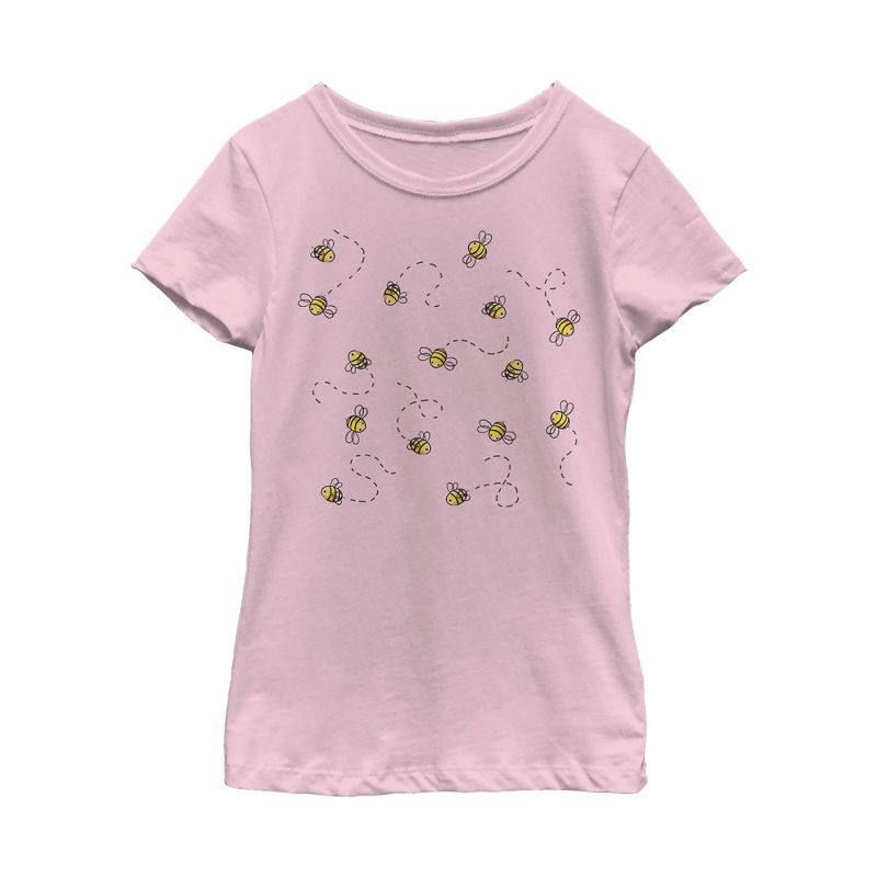Girl's Lost Gods Bee Dance T-Shirt, 1 of 4