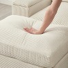 corduroy sofa bed, foldable double sofa bed with folding armrests, suitable for living rooms - 4 of 4