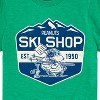 Boys' - Peanuts - Snoopy and Woodstock Ski Shop Short Sleeve Graphic T-Shirt - 2 of 4
