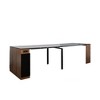 YOOCOZZ Multifunctional Space Saving Extendable Dining Table with Outlet and Storage - 2 of 4
