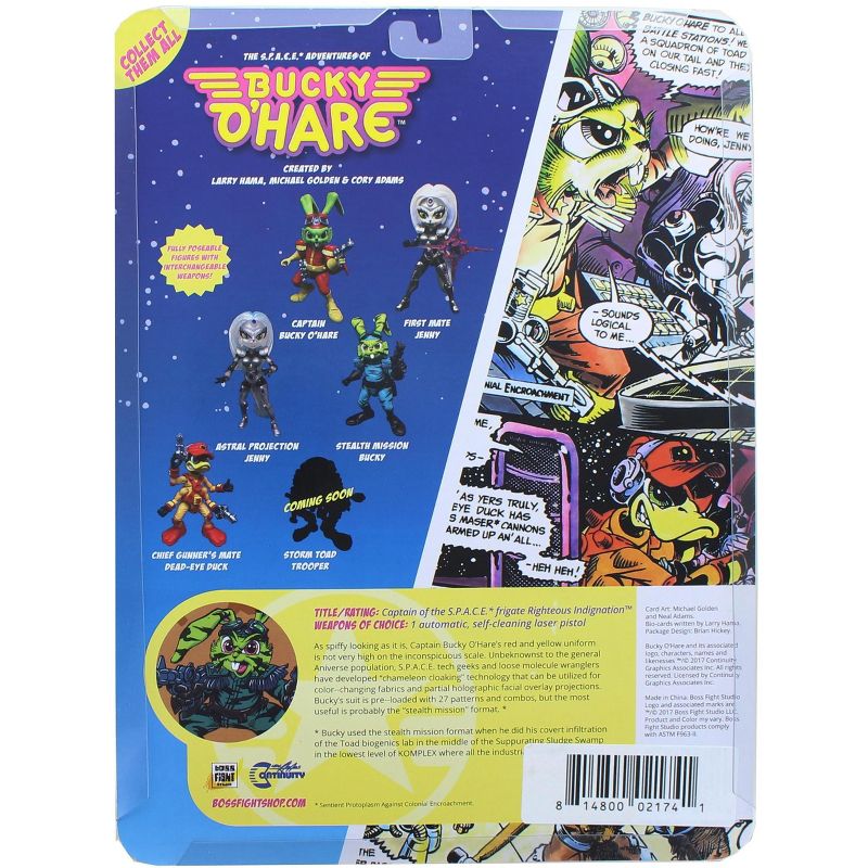 Boss Fight Studio, LLC Bucky O Hare Wave 1 Action Figure | Stealth Mission Bucky, 3 of 4