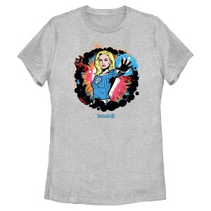 Womens The Fantastic Four: First Steps Invisible Woman Power T Shirt - 1 of 4