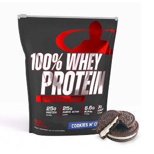 Goliath Labs 100% Whey Protein Powder Isolate/Blend | Fast-Absorbing Workout Supplements | 25g of Pure Protein and 5.5g of BCAAs in Each Serv - 1 of 4