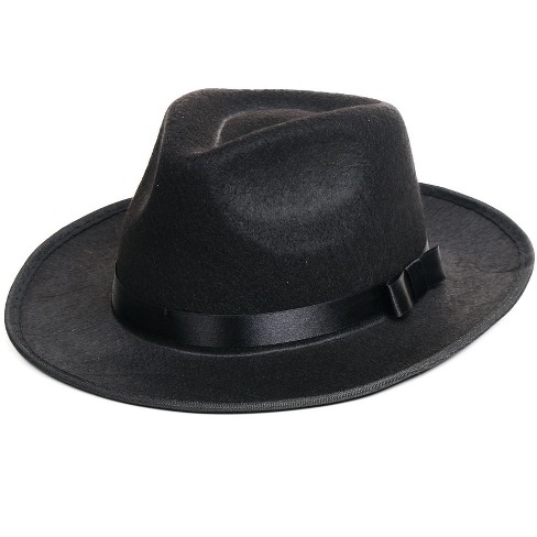 Black fedora store hat target