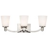 Nuvo Lighting Laguna 3 - Light Vanity in  Brushed Nickel - 2 of 4