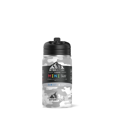 Hydrapeak Mini 14oz Insulated Kids Water Bottle With Straw Lid