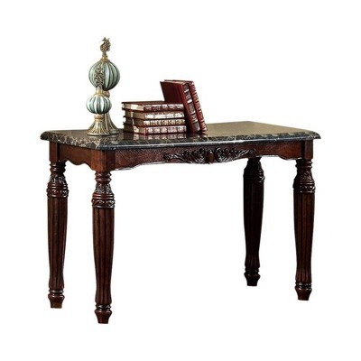 Traditional Style Sofa Table Espresso - Benzara